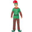 stroj dla dzieci elf w paski guirca 98 104 cm
