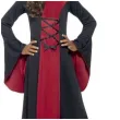 stroj dla dzieci gotycka wampirzyca czarno czerwony smiffys rozm 146 158 cm