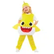 stroj dla dzieci kombinezon baby shark zolty amscan 98 104 cm