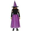 stroj dla dzieci koronkowa czarownica fioletowa guirca 3 4 lata