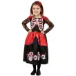 stroj dla dzieci meksykanska pani kosciotrup czarny smiffys 3 4 lata