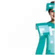 stroj dla dzieci minecraft diamentowa zbroja disguise rozm 98 110