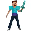 stroj dla dzieci minecraft steve disguise rozm 110 122