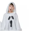 stroj dla dzieci na halloween ponczo z kapturem duszek duch uniwresalny
