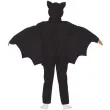 stroj dla dzieci nietoperz szkielet czarny guirca rozm 7 9 lat