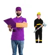 stroj dla dzieci odwazny strazak partytino 122 128 cm