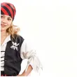 stroj dla dzieci pasiasta piratka zestaw na karnawal godan rozm 110 120