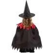stroj dla dzieci peleryna czarownicy czarny carnival toys rozm 4 9 lat