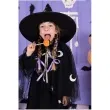 stroj dla dzieci peleryna czarownicy czarny partydeco uniw
