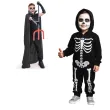 stroj dla dzieci peleryna wampir dracula czarny partypal rozm 104