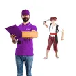 stroj dla dzieci pirat spodnie w paski fyasa 92 104 cm