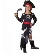stroj dla dzieci piratka z czaszka roz 110 120