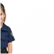stroj dla dzieci policjant granatowy partydeco rozm 96 116 cm
