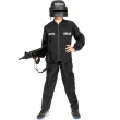 stroj dla dzieci policjant swat funny fashion 128 cm