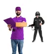 stroj dla dzieci policjant swat funny fashion 152 cm