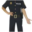 stroj dla dzieci policjant usa czarny guirca rozm 98 104 cm
