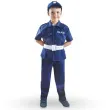 stroj dla dzieci polski policjant granatowy godan 130 140 cm