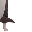 stroj dla dzieci rekin szary fyasa 140 152 cm