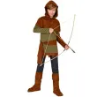 stroj dla dzieci robin hood lucznik widmann 110 122 cm
