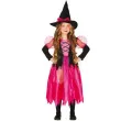 stroj dla dzieci rozowa czarownica guirca rozm 7 9 lat