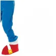 stroj dla dzieci sonic kombinezon nakladki na buty rekawice maska rubies rozm 122 128