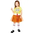 stroj dla dzieci spongebob kanciastoporty dziewczynka amscan rozm 116 128 cm