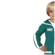 stroj dla dzieci sportowy dres squid chlopiecy zielony guirca rozm 140 152 cm