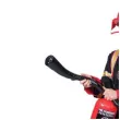 stroj dla dzieci strazak czarny funny fashion 116 cm