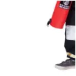 stroj dla dzieci strazak czarny funny fashion 116 cm