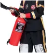 stroj dla dzieci strazak czarny funny fashion 116 cm