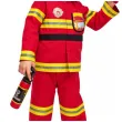 stroj dla dzieci strazak czerwony partydeco rozm 116 128 cm