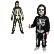 stroj dla dzieci swiecacy szkielet guirca rozm 3 4 lata