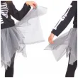 stroj dla dzieci szkielet kosciotrup w tutu partypal 120 130 cm