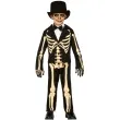 stroj dla dzieci szkielet w garniturze czarny guirca rozm 10 12 lat