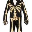 stroj dla dzieci szkielet w garniturze czarny guirca rozm 110 120 cm