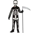 stroj dla dzieci szkieletor koscisty czarno bialy guirca 10 12 lat