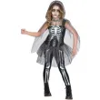 stroj dla dzieci szkieletorka tutu czarno bialy amscan 128 140 cm