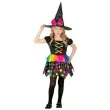 stroj dla dzieci teczowa czarownica mix widmann 8 10 lat