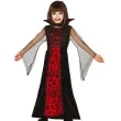 stroj dla dzieci wampir hrabiny czarno czerwony guirca rozm 128 134 cm