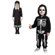 stroj dla dzieci wednesday addams czarny smiffys 116 128 cm