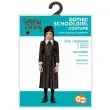 stroj dla dzieci wednesday addams gotycka uczennica sukienka godan rozm 120 130 cm