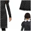 stroj dla dzieci wednesday addams sukienka czaszki guirca rozm 98 104 cm