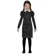 stroj dla dzieci wednesday addams sukienka guirca rozm 98 104 cm
