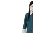 stroj dla dzieci wednesday addams turkusowy smiffys 146 158 cm