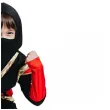 stroj dla dzieci wojownik ninja zestaw shinobi czarny godan rozm 110 120