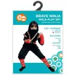 stroj dla dzieci wojownik ninja zestaw shinobi czarny godan rozm 130 140