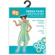 stroj dla dzieci wrozka sukienka i skrzydla zielony godan rozm 120 130