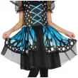 stroj dla dzieci wrozka sukienka opaska i skrzydla motyla czarny godan rozm 110 120