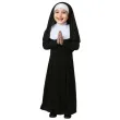 stroj dla dzieci zakonnica czarny kraszek 110 120 cm