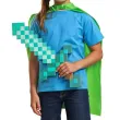 stroj dla dzieci zestaw minecraft creeper diamentowy miecz i peleryna disguise rozm 92 104